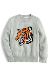 crewcuts by J Crew Tiger Cotton Sweater  Toddler Boys  Little Boys  amp  Big Boys    Nordstrom at Nordstrom